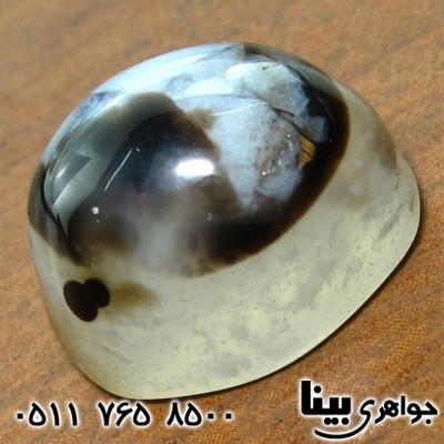 نگین انگشتر عقیق شجری چشمی
