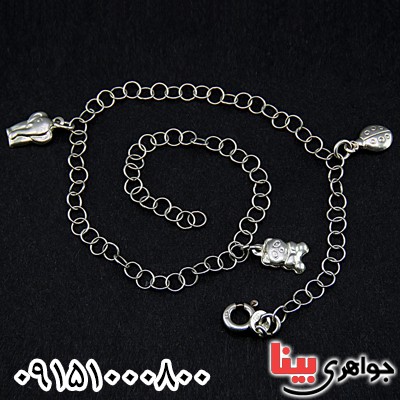 خلخال نقره زنانه بسیار شیک _کد:25313