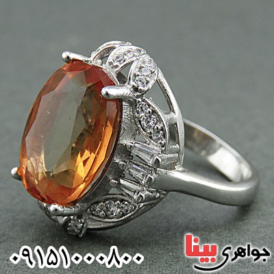 انگشتر الکساندریت زنانه درشت زیبا _کد:25422