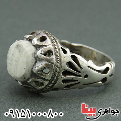 انگشتر خر مهره بسیار عالی مردانه _کد:25585