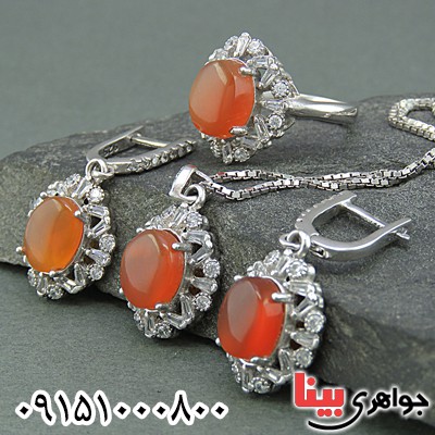 سرویس عقیق یمنی خاص و زیبا _کد:25588