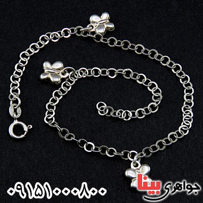 خلخال نقره خاص زیبا زنانه _کد:25632