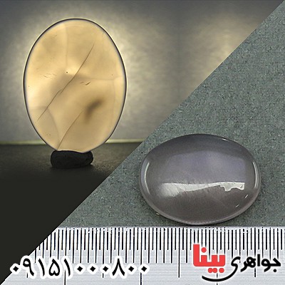 نگین انگشتر عقیق یمنی کبود قدیمی زیبا و خاص _کد:25672