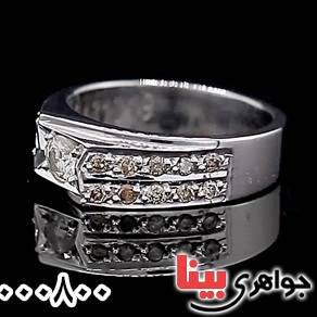 انگشتر الماس روسی ( موزانایت ) فاخر و دست ساز