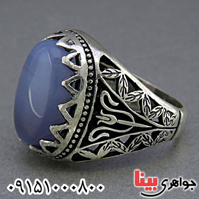 انگشتر عقیق سوسنی خاص مردانه _کد:25682