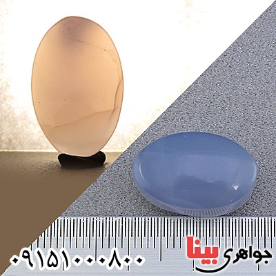 نگین انگشتر عقیق یمنی کبود قدیمی درشت ، شیک و خاص _کد:25705