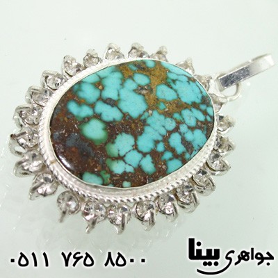 گردنبند فیروزه نیشابوری جواهری
