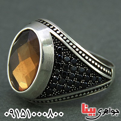 انگشتر الکساندریت خوشرنگ مردانه بسیار زیبا _کد:25882