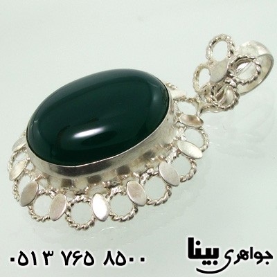 گردنبند عقیق سبز 