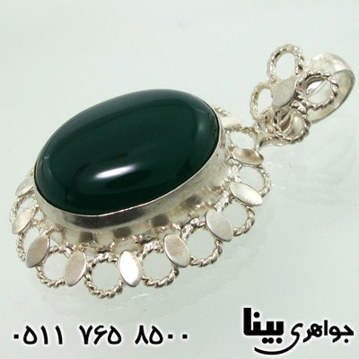 گردنبند عقیق سبز