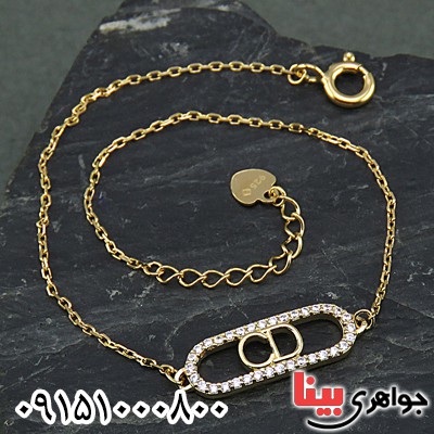 دستبند نقره زنانه خاص زیبا _کد:25996