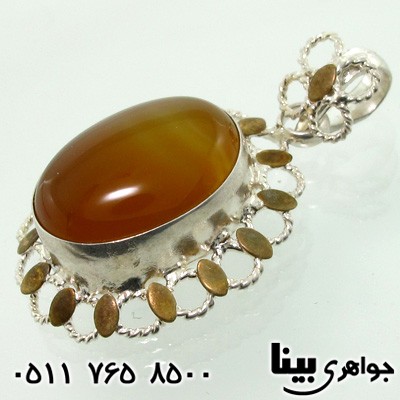 گردنبند عقیق سلیمانی