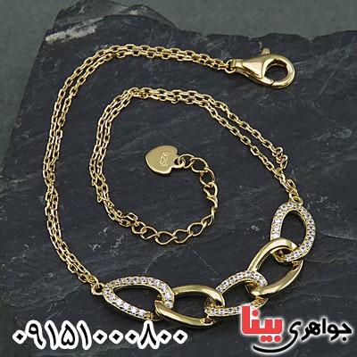 دستبند نقره خاص زیبا زنانه _کد:26063