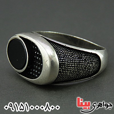 انگشتر نقره اسپرت ترک درجه 1 میکروستینگ مردانه _کد:26080