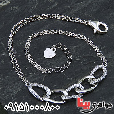 دستبند نقره خاص زنانه بسیار زیبا _کد:26165