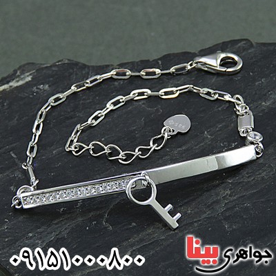 دستبند نقره خاص زنانه زیبا _کد:26169
