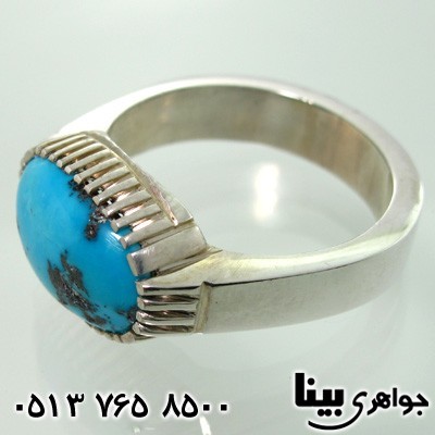 انگشتر فیروزه نیشابوری مردانه کلاسیک شجری انگشتر فیروزه نیشابوری مردانه کلاسیک شجری