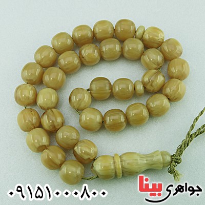 تسبیح سندلوس درشت 33 دانه ای خوشرنگ _کد:26208