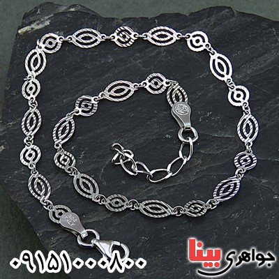 خلخال نقره خاص ظریف زنانه _کد:26284