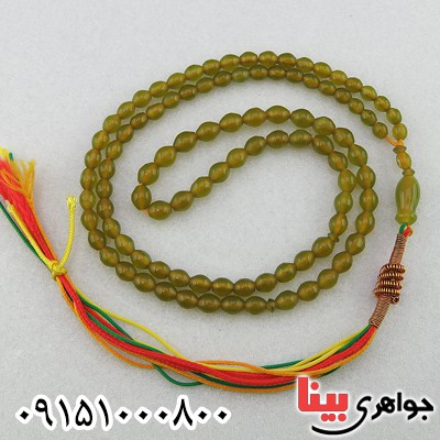 تسبیح شامقصود خوشرنگ افغان 101 دانه ای _کد:26340