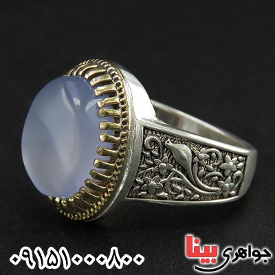 انگشتر عقیق یمنی خاص و خوشرنگ مردانه _کد:26402