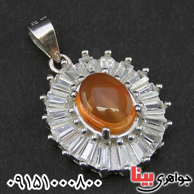گردنبند عقیق یمنی خاص و شیک زنانه