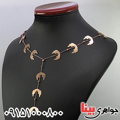 گردنبند نقره ظریف و زیبا زنانه _کد:26498
