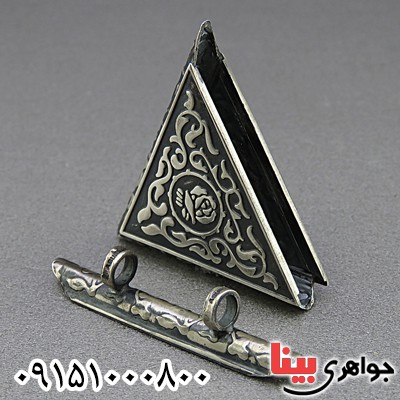 گردنبند نقره جا ادعیه ای خاص و زیبا _کد:26583