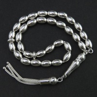 تسبیح نقره شیک و بسیار عالی