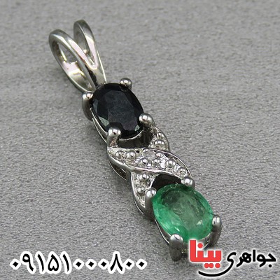 گردنبند چند جواهر سفارشی دست ساز و خاص _کد:26662