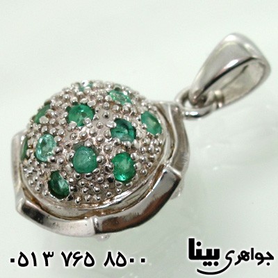 گردنبند زمرد کلمبیا درجه یک