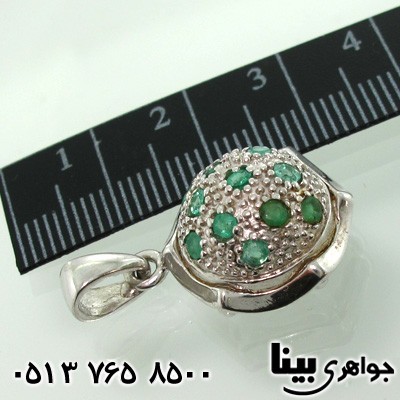 گردنبند زمرد کلمبیا درجه یک