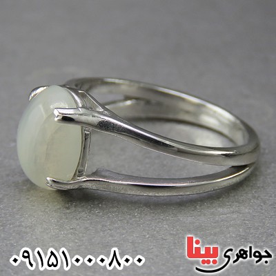 انگشتر سنگ ماه (مون استون) خاص و شیک زنانه _کد:26855