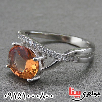 انگشتر الکساندریت خاص رودیوم _کد:26924