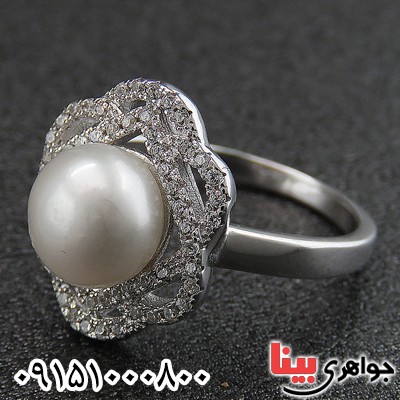 انگشتر مروارید زیبا و خاص زنانه _کد:26951