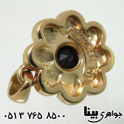 گردنبند یاقوت کبود گل