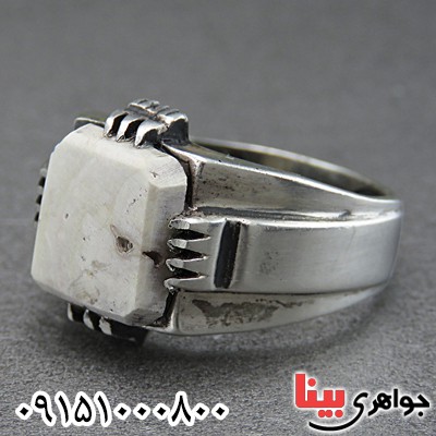 انگشتر خرمهره موکل دار زیبا مردانه _کد:27175