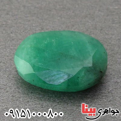 نگین انگشتر زمرد خاص و شیک _کد:27181