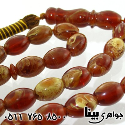 تسبیح کهربا درشت دانه هلی