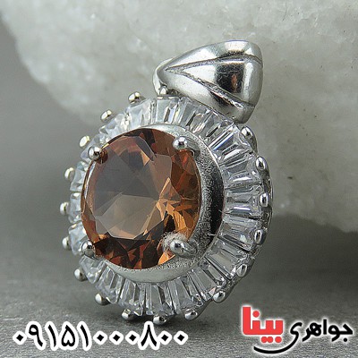 گردنبند الکساندریت زنانه خاص و زیبا رودیوم _کد:27341