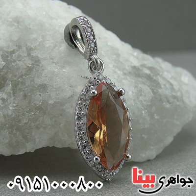 گردنبند الکساندریت رودیوم زنانه خاص _کد:27343