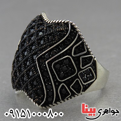 انگشتر نقره مردانه خاص ترک میکروستینگ _کد:27359