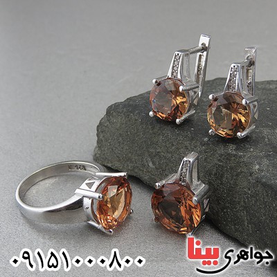 سرویس الکساندریت زنانه رودیوم خاص و شیک _کد:27368