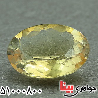 نگین انگشتر سیترین خاص و خوشرنگ _کد:27403