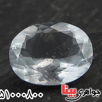 نگین انگشتر آکوآمارین شیک و خوشرنگ _کد:27405
