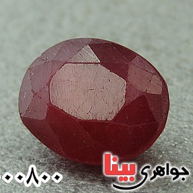 نگین انگشتر یاقوت سرخ خاص خوشرنگ _کد:27407