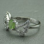 آفریقایی رودیوم زنانه طرح پروانه _کد:27469