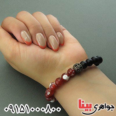 دستبند چند جواهر خاص و شیک _کد:27624