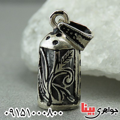 گردنبند نقره همراه با حرز امام جواد (ع) شیک و خاص _کد:27668