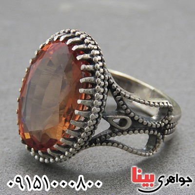 انگشتر الکساندریت زیبا و خاص مردانه _کد:27724